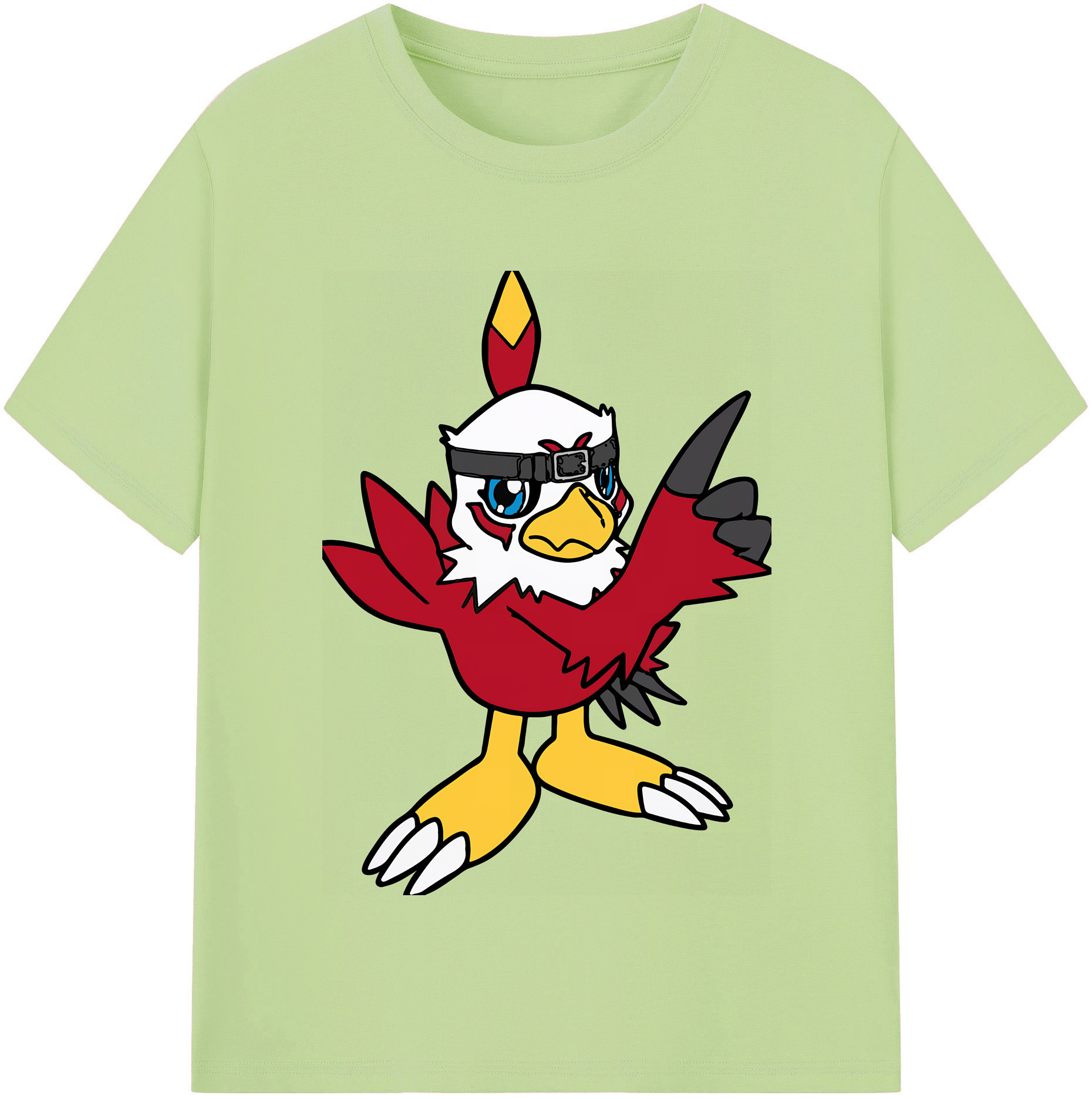 （画像用） Digimon デジタルモンスター/デジモン 綿100％半袖Tシャツ（フロントプリント）